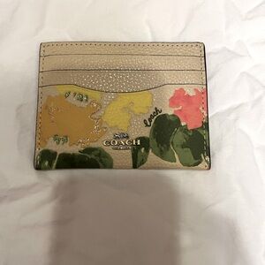 Coach card holder